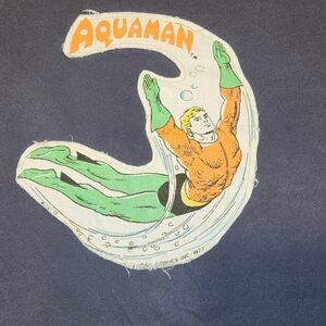 Aquaman Graphic Men's Tee - Navy